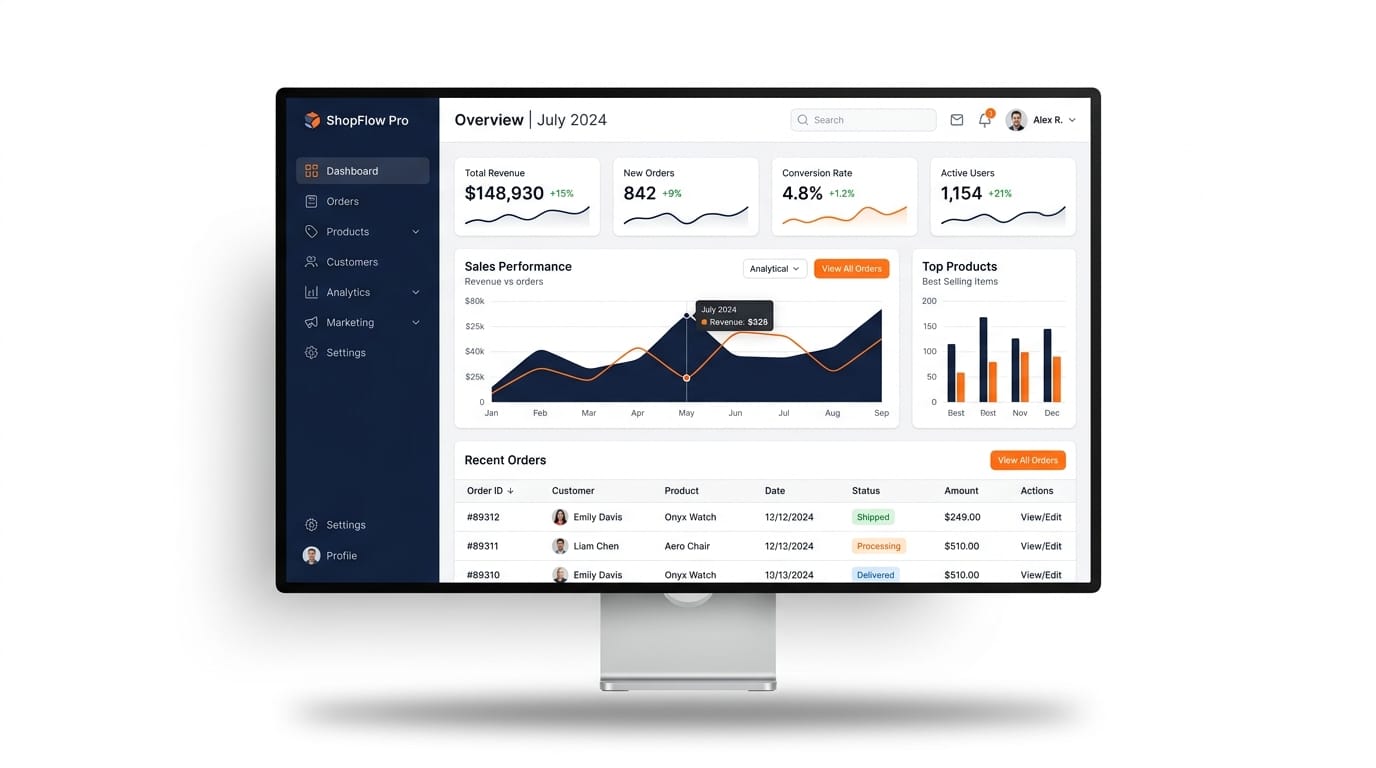 Powerful Admin Dashboard